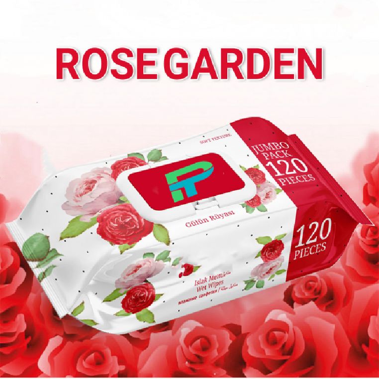 اسانس باغ رز ROSE GARDEN اسانس دستمال مرطوب شرکت پیرامید تجارت ارومیه